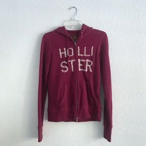 Hollister Full Zip Hoodie Sweatshirt